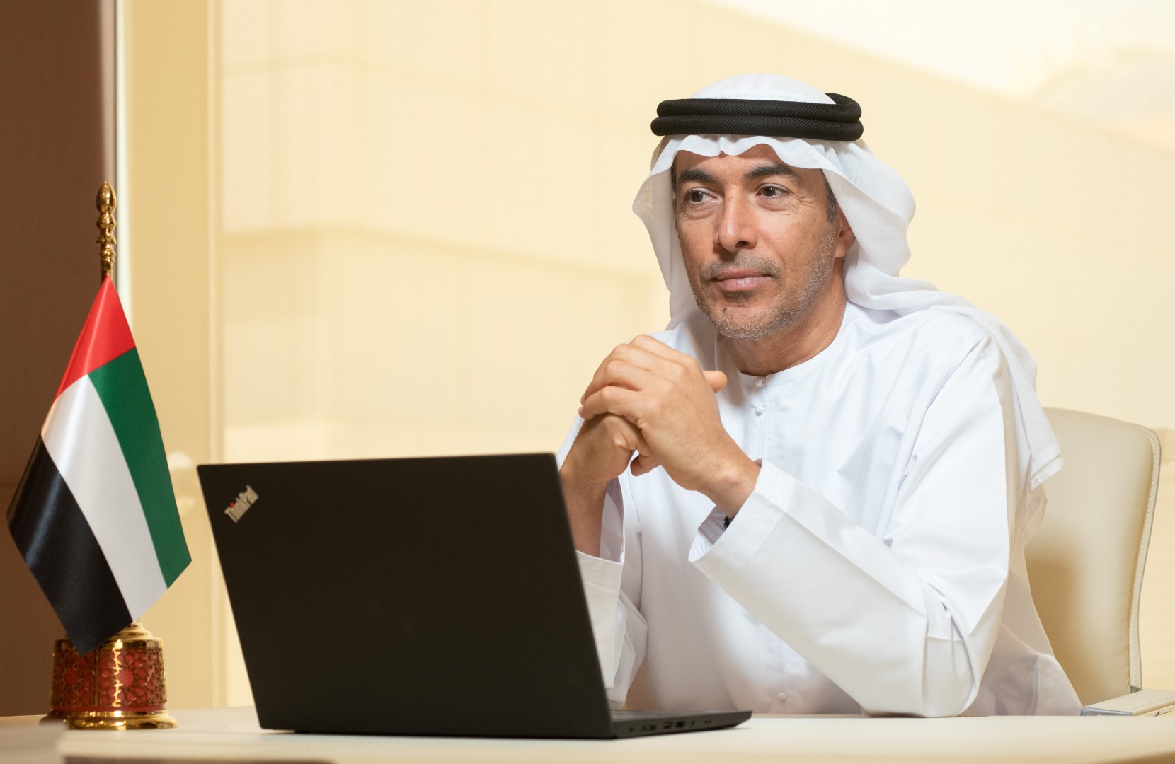 خالد محمد بالعمي محافظ مصرف الإمارات العربية المتحدة المركزي