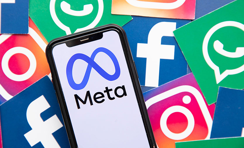 شركة ميتا وسائل التواصل الاجتماعي